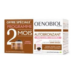 Autobronzant 2x30 capsules Solaire Peau claire et sensible Oenobiol