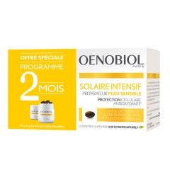 Intensif 2x30 Capsules Solaire Preparateur Peau Sensible Oenobiol