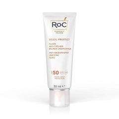 Fluide anti taches SPF50+ 50ml Soleil Protect Visage Roc