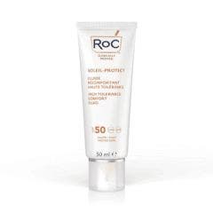 Fluide haute tolerance SPF50+ 50ml Soleil Protect Roc