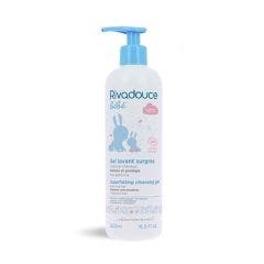 Gel lavant surgras non parfumé bio 500ml Bébé Corps et cheveux Rivadouce