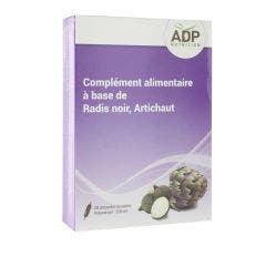 Radis Noir, Artichaut 20 ampoules Adp Laboratoire