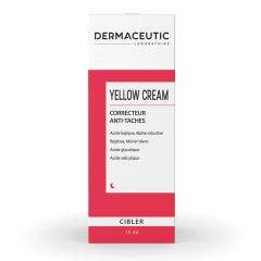 Correcteur Anti-tâches 15ml Yellow Cream Cibler Dermaceutic
