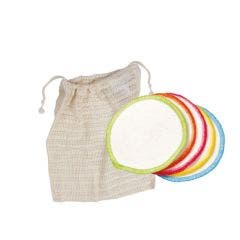 Pochette de lavage + 10 disques a demaquiller Anae