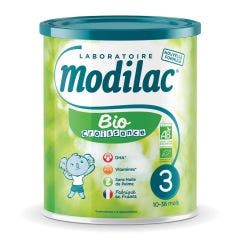 Expert 3 Lait En Poudre Croissance 10 Mois-3 Ans Bio 800g Modilac