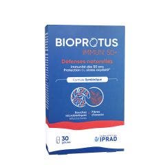 Immun'50+ 30 Gelules Bioprotus Défenses naturelles Iprad