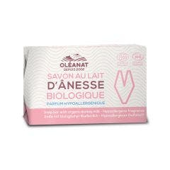 Savon Hypoallergénique Avec Parfum 100g Soins Douceur d'Antan Au Lait D'anesse Bio Oleanat