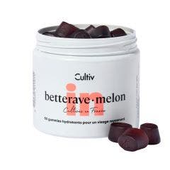 Gummies hydratants & anti-oxydants Bio et Végan Goût Cassis x60 Cultiv Cosmétique