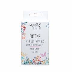 Cotons Bio Demaquillants Lavables Aquateal pack de 6 cotons Aquateal