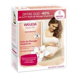 Huile De Massage Vergetures 2x100ml Weleda