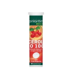 Acérola Bio 1000 10 comprimés à croquer Vitamine C naturelle Santarome