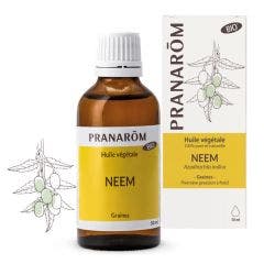 Huile végétale de neem bio 50ml Les Huiles Végétales Pranarôm