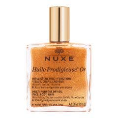 Huile Or 100ml Huile Prodigieuse Visage Corps Et Cheveux Nuxe