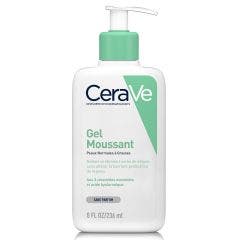 Gel Moussant Visage Et Cou Peaux Normales A Grasses 236ml Cleanse Visage Cerave