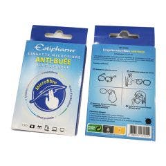 Lingette microfibre anti buee reutilisable 1 unite Estipharm