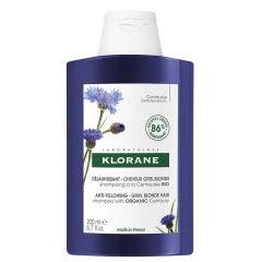 Shampooing 200ml Centaurée Bio Cheveux Blancs Ou Gris Klorane