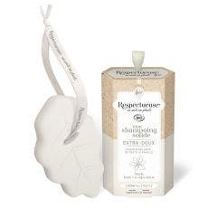 Shampooing Solide Extra-Doux Bio 75g A l'Amande Respectueuse