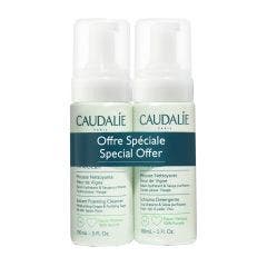 Mousse Nettoyante 2x150ml Vinoclean Visage Caudalie