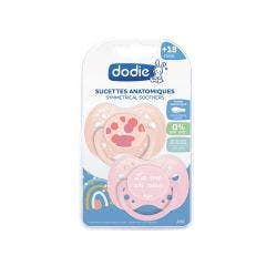 Sucettes anatomiques Collection Sunny Life x2 18 mois et plus Dodie