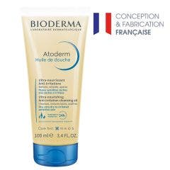 Huile de douche 100ml Atoderm Peaux très sèches à atopiques Bioderma