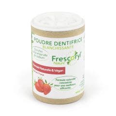 Poudre Dentifrice Blanchissante 40g Parfum fraise Frescoryl