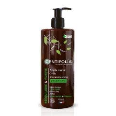 Shampooing crème cheveux gras Ortie Argile verte 500ml Shampooings Centifolia