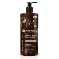Shampooing crème cheveux normaux Protéines d'Amande douce /Camélia 500ml Shampooings Centifolia