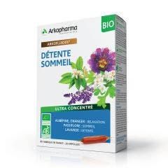 Detente-sommeil Bio 20 Ampoules Arkofluides Arkopharma