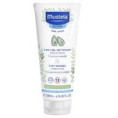 Gel Nettoyant 2 En 1 Corps Et Cheveux Peaux Normales 200 ml Mustela