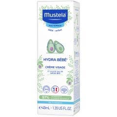 Hydra Bebe Creme Visage Peaux Normales 40 ml Mustela