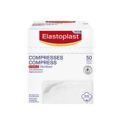 Compresses Steriles 10x10cm 50 pièces Elastoplast
