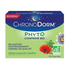 3 plantes 30 comprimés Bio 30 comprimés Phyto Chronodorm