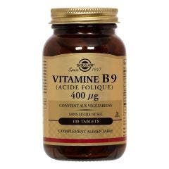 Metafolin® 400 µg Vitamine B9 brevetée x100 comprimés Solgar