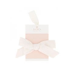 Barrette croco nœud écru Bachca