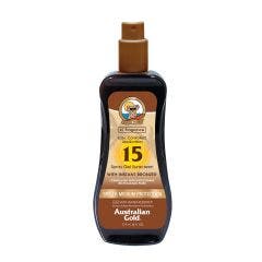 Spray Gel Solaire SPF15 avec Bronzer 237ml Australian Gold