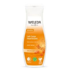Lait corps nourrissant hydratation intense 200ml Argousier Peaux sèches Weleda