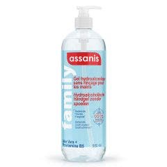 Gel Hydroalcoolique sans rinçage 980ml Family Assanis