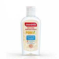 Gel mains Hydroalcoolique 80ml Pocket Parfumés Poire Assanis