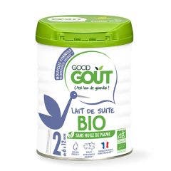 Lait De Suite Bio 2eme Age 6 Mois A 12 Mois 800g Good Gout