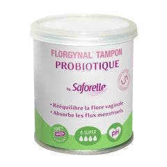 Florgynal Tampon Super Boîte de 8 tampons Saforelle