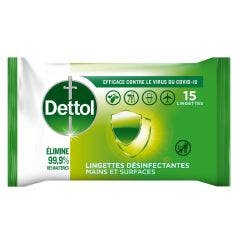 Lingettes Hygiene Parfait Original x15 Dettol