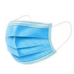 Masques chirurgicaux jetables bleu clair x50 Type IIR EN 14683:2019+AC:2019 Vog Protect