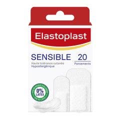 Pansement x20 Peaux Sensibles Elastoplast
