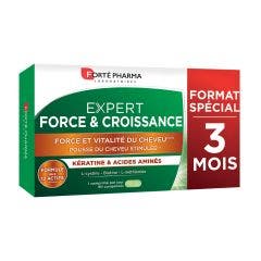 Cheveux Force et Croissance 90 comprimés Expert Cheveux Tous type de chutes Forté Pharma