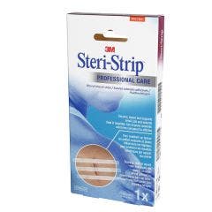 Sutures cutanées Adhésives 6mmx10cm stériles 1x 10 strips Steri-Strip 3M