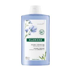 Shampooing Volume Cheveux fins 400ml Lin Bio Klorane