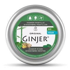Pastilles Biologiques Au Gingembre Menthe 40g Lemon Pharma