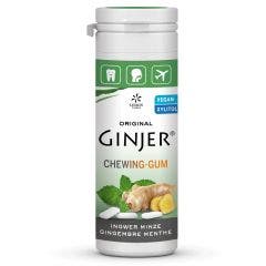 Chewing-Gum Au Gingembre Menthe Au Xylitol 30g Ginjer® Lemon Pharma