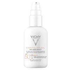 Fluide Anti-Photovieillissement SPF50+ Visage UV-AGE Daily 40ml Capital Soleil Vichy