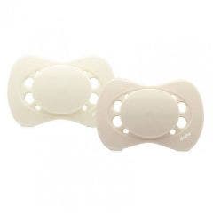 Sucettes Anatomiques Eco-conçues Beige x2 0 à 2 mois Dodie